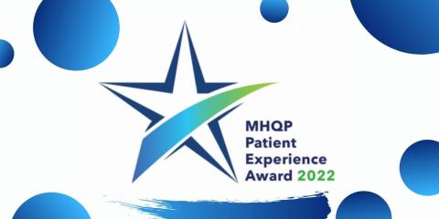 mhqp patient experience award 2022 graphic